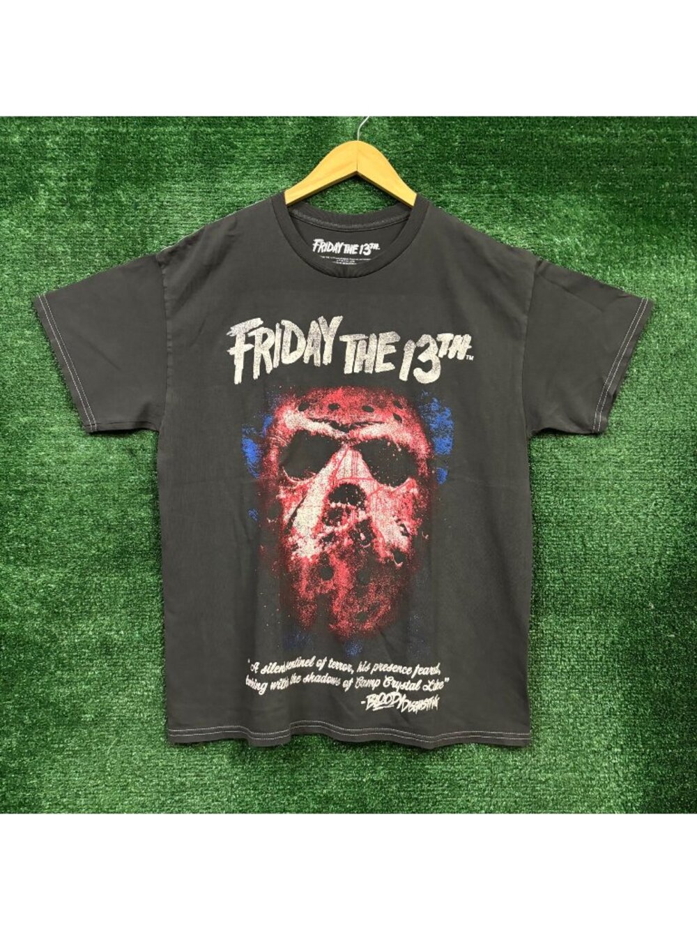 Bloody Disgusting x Friday the 13th Jason Voorhees T-Shirt Size Medium